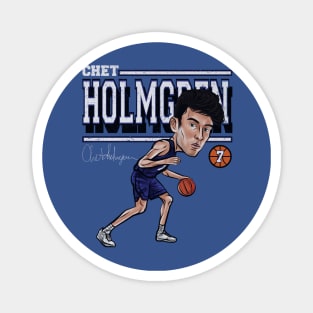 Chet Holmgren Oklahoma City Cartoon Magnet